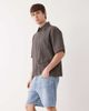 Weekday Weekday oversized denim shorts in light blue wash - 3