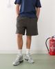 Weekday Weekday oversized jersey shorts in dark mole-Gray - 2