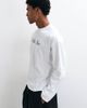 Weekday Weekday oversized long sleeve t-shirt with I miss you graphic in white - 3