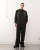 Weekday Weekday oversized shirt with silver embroidery in black - part of a set - 2