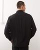 Weekday Weekday oversized shirt with silver embroidery in black - part of a set - 3