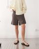 Weekday Weekday oversized shorts in brown plaid - 2