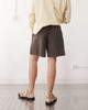 Weekday Weekday oversized shorts in brown plaid - 4