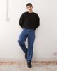 Weekday Weekday oversized sweater in black - 2