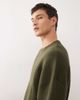 Weekday Weekday oversized sweater in khaki green - 4