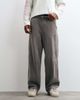 Weekday Weekday oversized wide leg sweatpants with seam detail in gray - 3