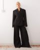 Weekday Weekday premium double breasted blazer in black - part of a set - 4