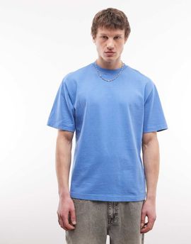 Weekday Weekday relaxed fit t-shirt in blue wash