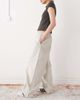 Weekday Weekday ripstop oversized drawstring pants in light beige-Brown - 2