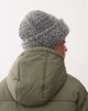 Weekday Weekday shearling hat in gray melange - 3