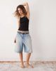 Weekday Weekday slim fit racer back tank top in black - 2