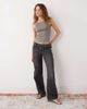 Weekday Weekday slim fit racer back tank top in gray - 2