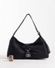 Weekday Weekday small shoulder bag with buckle closure detail in black - 2