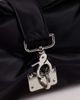 Weekday Weekday small shoulder bag with buckle closure detail in black - 3