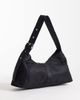 Weekday Weekday small shoulder bag with buckle closure detail in black - 4