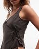 Weekday Weekday strappy wrap top in brown melange - part of a set - 2