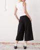 Weekday Weekday suiting capri pants in black - 3