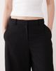 Weekday Weekday suiting capri pants in black - 4