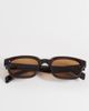 Weekday Weekday sunglasses in dark brown - 3