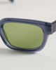 Weekday Weekday sunglasses in gray with green lense - 2
