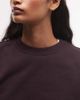 Weekday Weekday sweatshirt in dark plum-PURPLE - 3