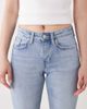 Weekday Weekday Tension slim fit bootcut jeans in light blue wash - 4