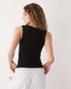 Weekday Weekday V-neck tank top in black - 3