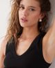 Weekday Weekday V-neck tank top in black - 4