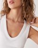 Weekday Weekday V-neck tank top in white - 2