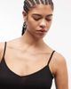 Weekday Weekday v neck cami maxi dress in black exclusive to ASOS - 3