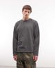 Weekday Weekday Vinny Henley long sleeve cotton top in gray wash - 1