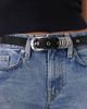 Weekday Weekday western D-ring belt in black - 1
