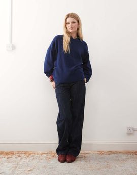 Weekday Weekday wool blend sweater in blue