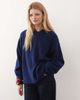 Weekday Weekday wool blend sweater in blue - 3