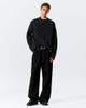 Weekday Weekday wool blend sweater with stud detail in black - 2