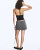 Weekday Weekday wrap mini skirt in dark gray - part of a set - 3