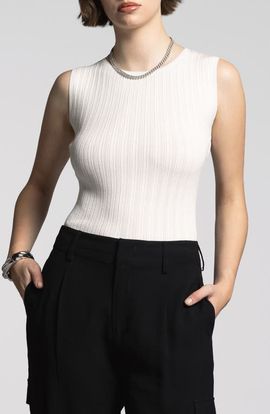 WEEKEND LOS ANGELES WEEKEND LOS ANGELES Eleanor Rib Sweater Tank