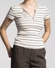 WEEKEND LOS ANGELES WEEKEND LOS ANGELES Isabella Stripe Rib Top - 1