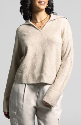 WEEKEND LOS ANGELES WEEKEND LOS ANGELES Prudence Johnny Collar Sweater