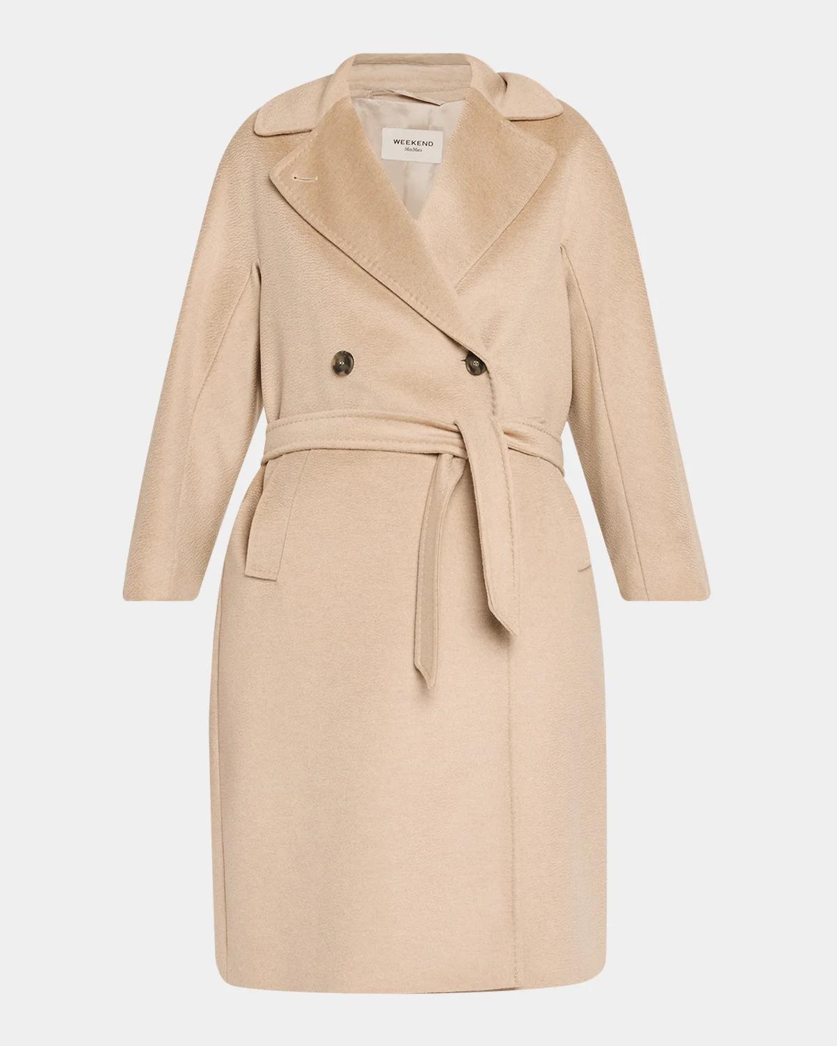 Weekend Max Mara Double-Breasted Wool Coat
