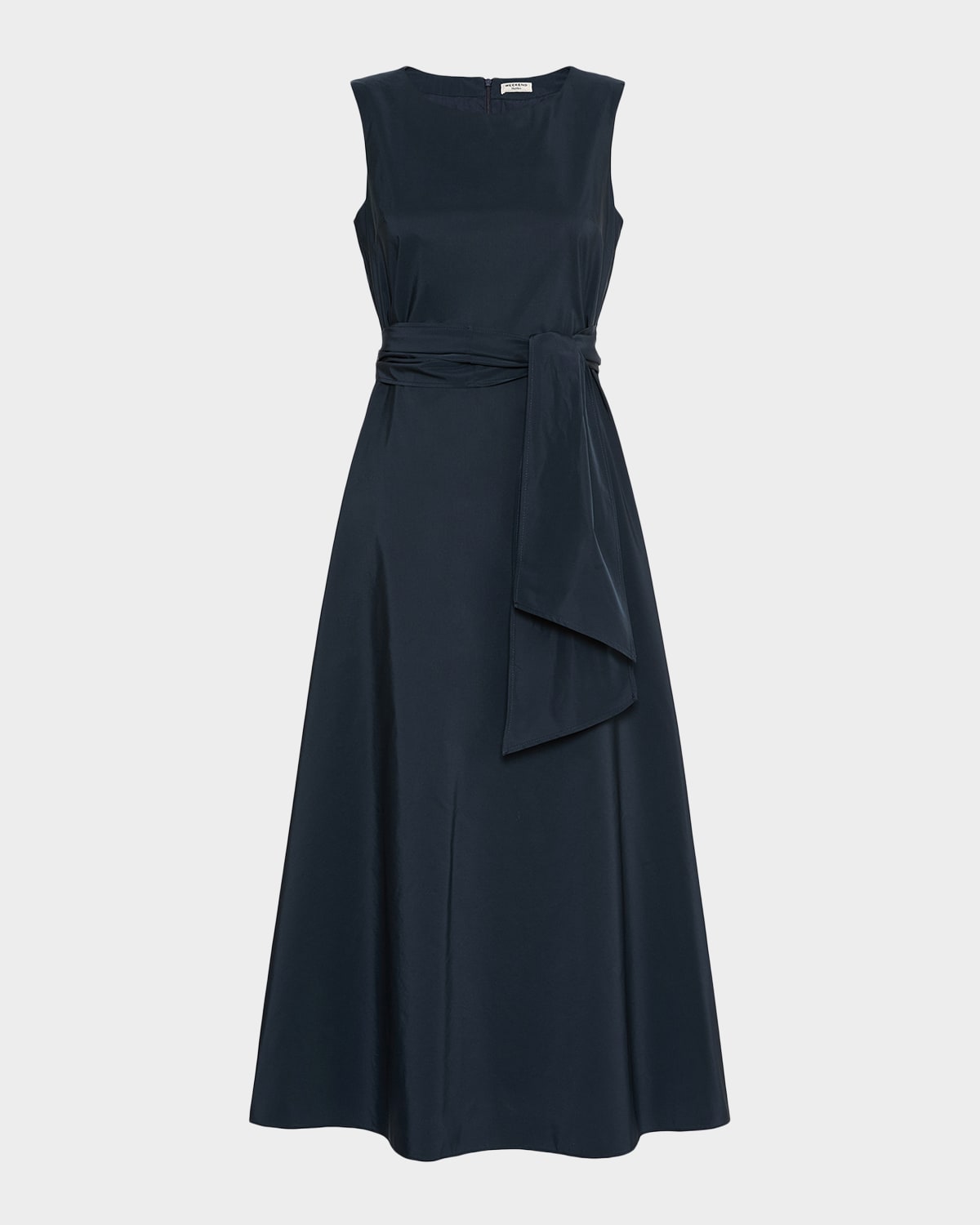 Weekend Max Mara Sleeveless Tie-Waist Midi Dress