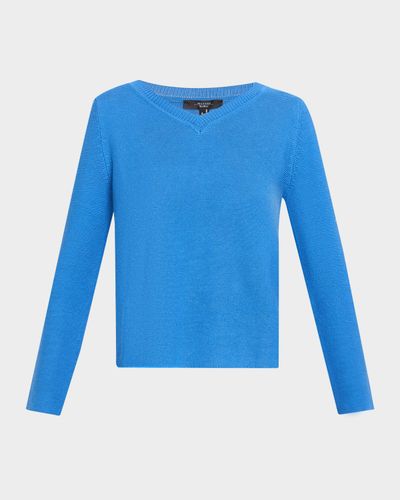 Weekend Max Mara V-Neck Cotton Knit Sweater