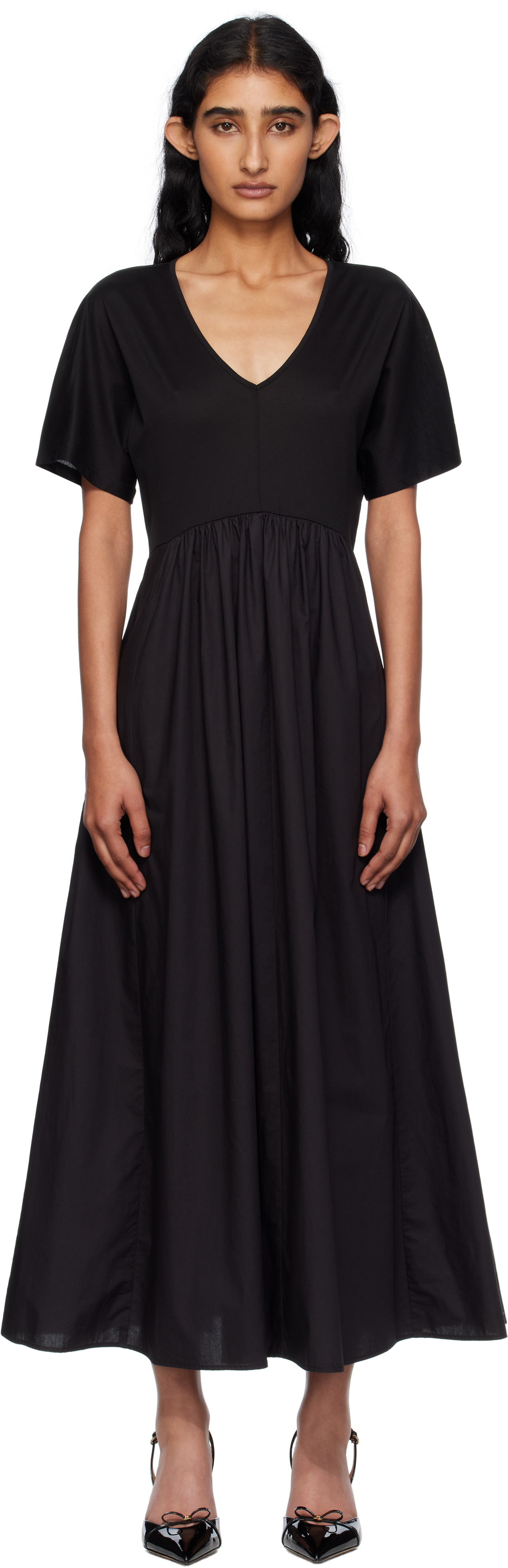 Weekend Max Mara - Black Bronzo Midi Dress