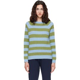 Weekend Max Mara Weekend Max Mara Blue & Green Ghiacci Sweater