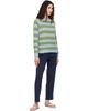 Weekend Max Mara Weekend Max Mara Blue & Green Ghiacci Sweater - 4