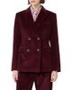 Weekend Max Mara Weekend Max Mara Bordeaux Velvet Jacket - 1