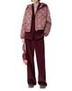 Weekend Max Mara Weekend Max Mara Bordeaux Velvet Jacket - 2