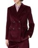 Weekend Max Mara Weekend Max Mara Bordeaux Velvet Jacket - 3