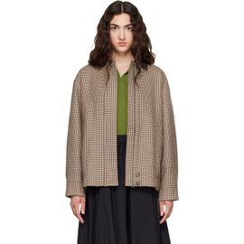Weekend Max Mara Weekend Max Mara Brown Festa Bomber Jacket