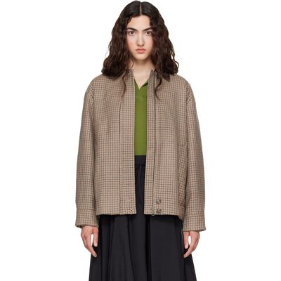 Weekend Max Mara Weekend Max Mara Brown Festa Bomber Jacket